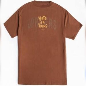 Uprisers×Hate Is A Virus Graphic Tee